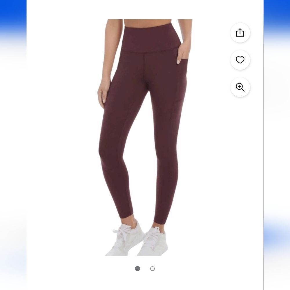 Danskin Women's Deep Burgandy Leggings